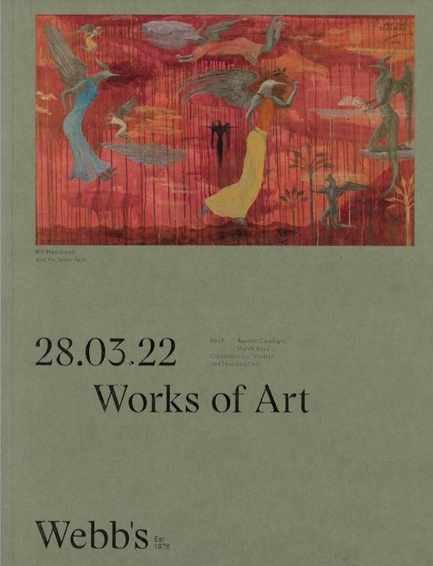 28.03.22 Works of art : 0639 auction catalogue March 2022 / Webb's cover