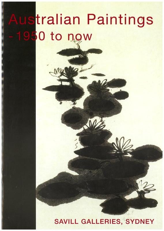 Australian paintings : - 1950s to now cover