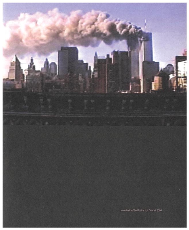 Jonas Mekas : the destruction quartet 2006 cover
