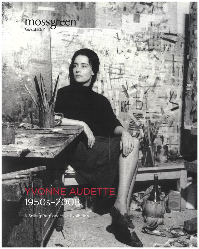 Yvonne Audette, 1950s - 2008 : a selling retrospective exhibition cover