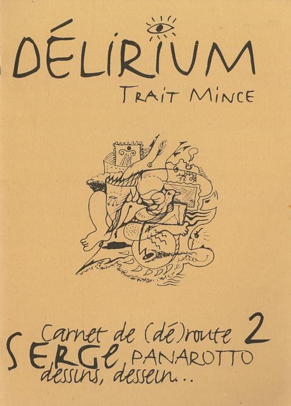 Carnet de (dé) route 2 Serge Panarotto dessins, dessein … [= Book of (a) route 2 Serge Panarotto drawings, design …] cover