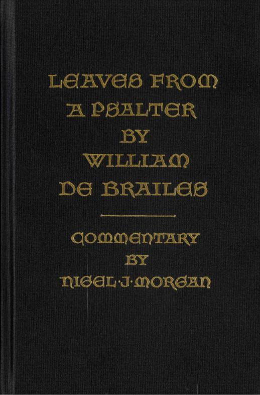 Leaves from a psalter by William de Brailes : commentary / Nigel J. Morgan cover
