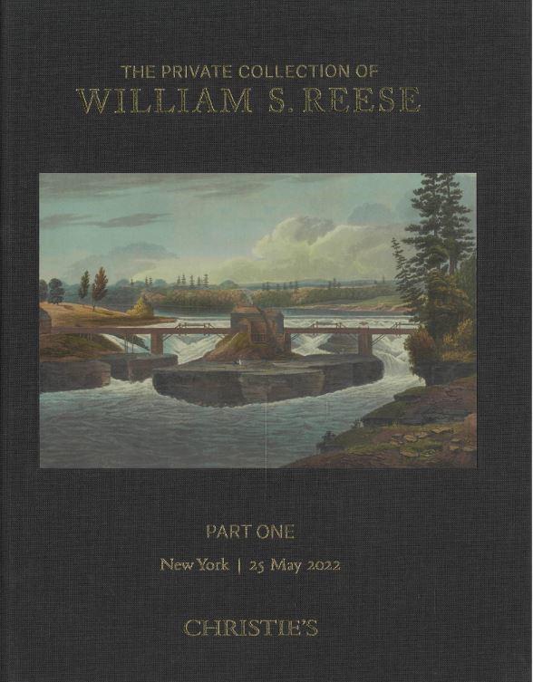 The private collection of William S. Reese : part one : Wednesday 25 May [2022] / Christie's cover