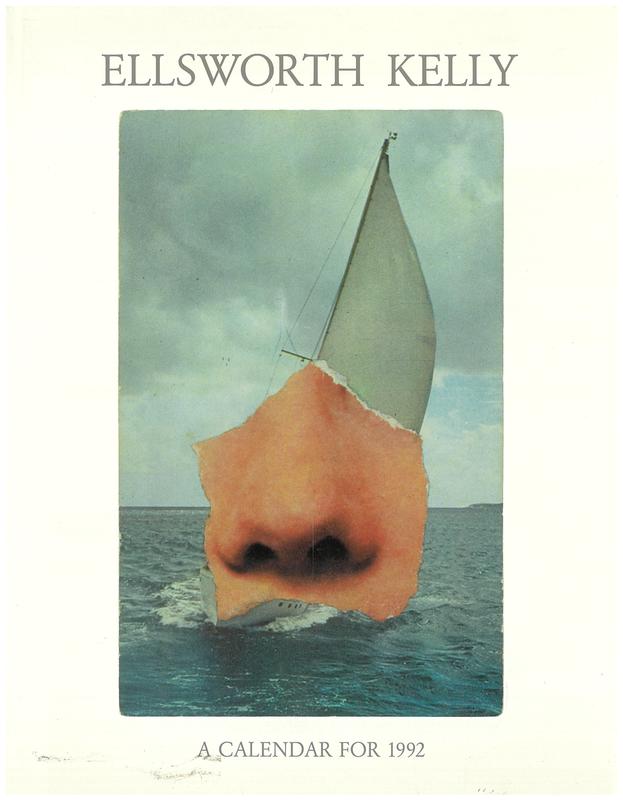 Ellsworth Kelly : a calendar for 1992 / Anthony d'Offay cover