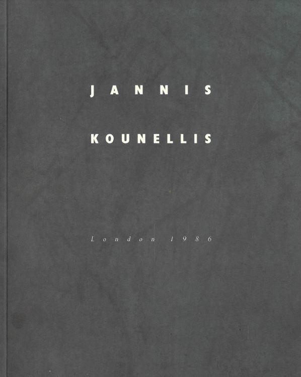 Jannis Kounellis / Anthony d'Offay Gallery cover