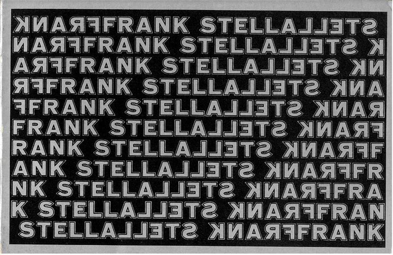 Frank Stella : Star of Persia I & II : Black series I cover