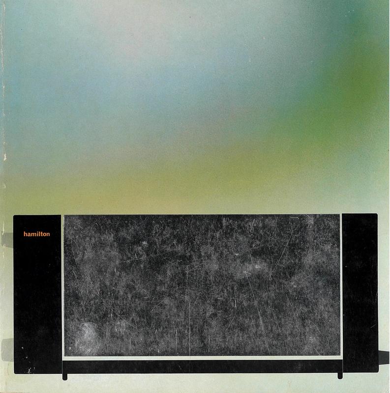 Richard Hamilton : the Tate Gallery, 12 March - 19 April 1970 cover