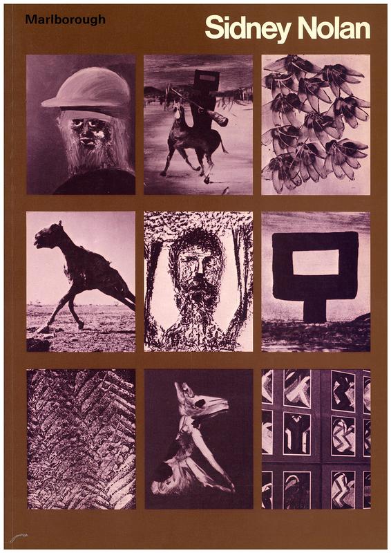 Sidney Nolan : Oktober-November 1973 / Marlborough Galerie cover