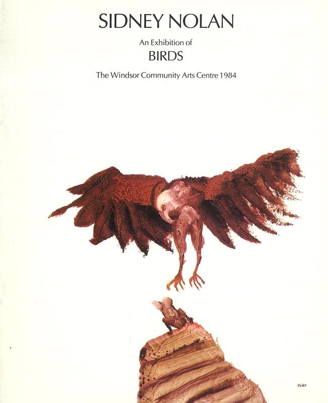 Sidney Nolan : an exhibition of birds cover