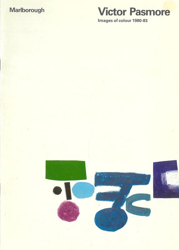 Victor Pasmore : images of colour 1980-83 cover