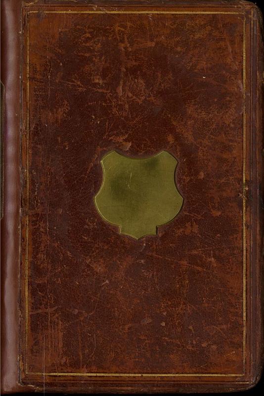 Autograph book (re-blank) cover