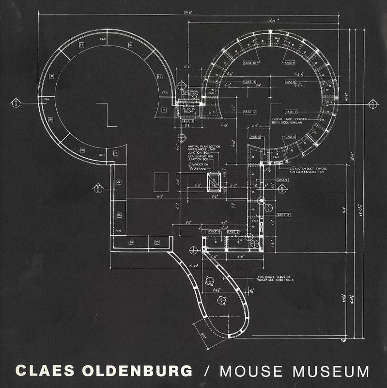 The Mouse Museum, The Ray Gun Wing : two collections, two buildings / by Claes Oldenburg cover