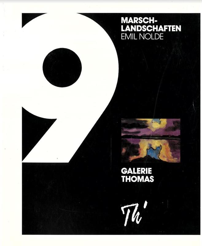 9 marsch-landschaften / Emil Nolde cover