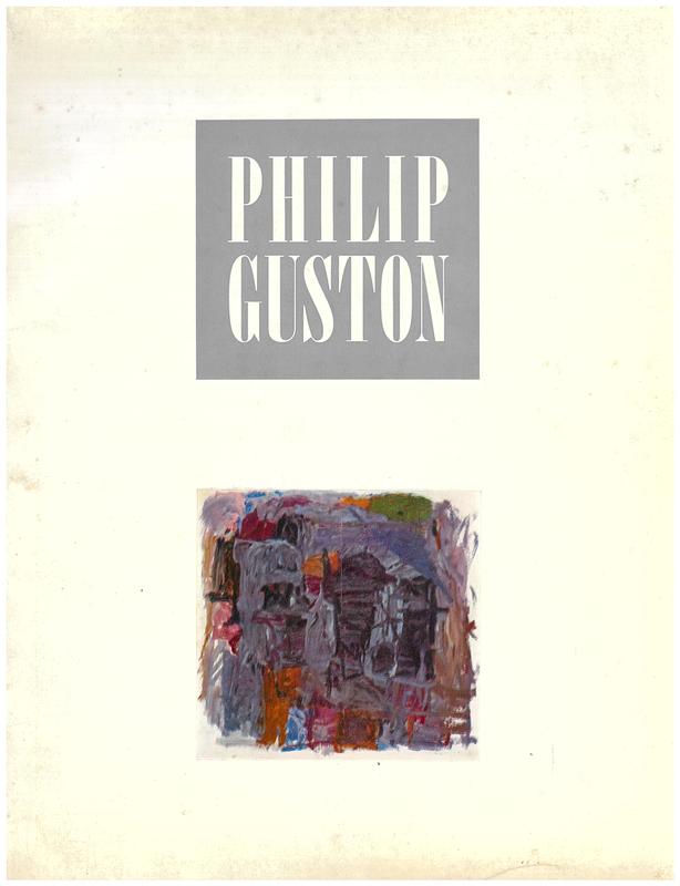 Philip Guston cover