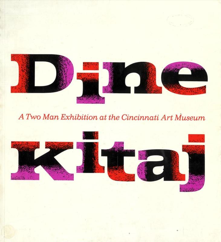 Dine : Kitaj : a two man exhibition at the Cincinnati Art Museum cover