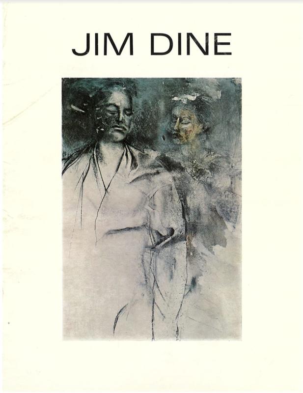 Jim Dine : works on paper 1975-1976 cover
