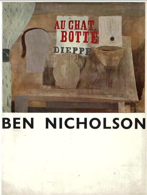 Ben Nicholson : a retrospective exhibition cover