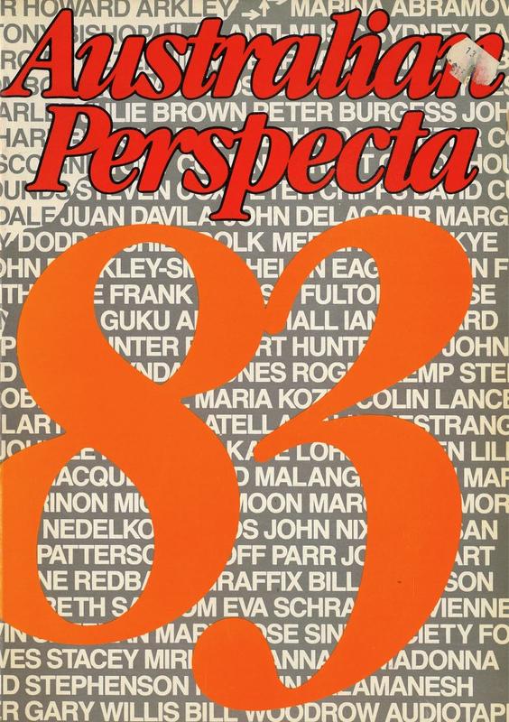 Australian Perspecta 1983 : a biennial survey of contemporary Australian art / Art Gallery of New South Wales cover