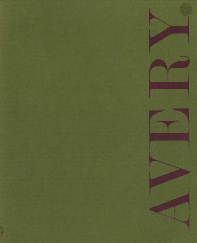 Milton Avery : important paintings cover