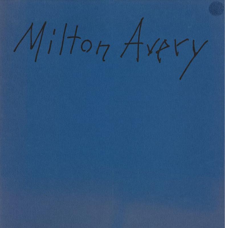 Milton Avery : major paintings cover