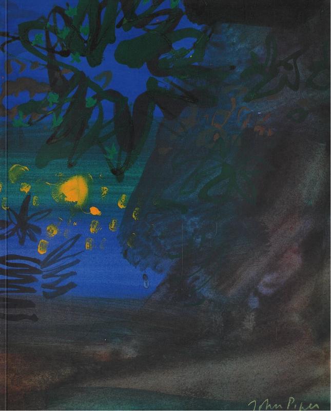 John Piper : a retrospective : works from the artist's studio cover