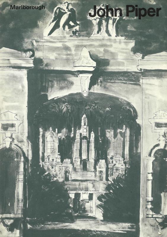 Victorian dream palaces, and other buildings in landscape / John Piper cover