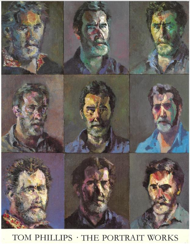 Tom Phillips : the portrait works / introduction by Bill Hurrell cover