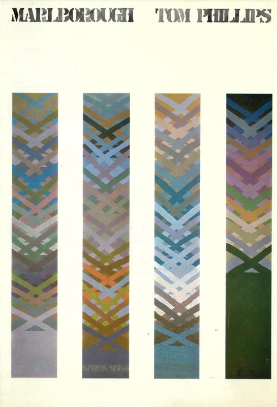 Tom Phillips : new works ... 14 September - 20 October 1973 / Marlborough Fine Art cover
