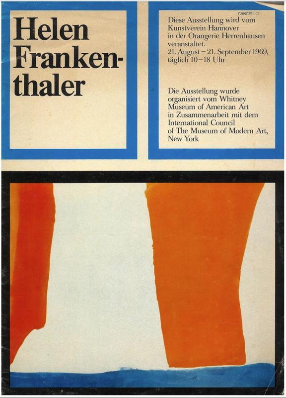 Helen Frankenthaler cover