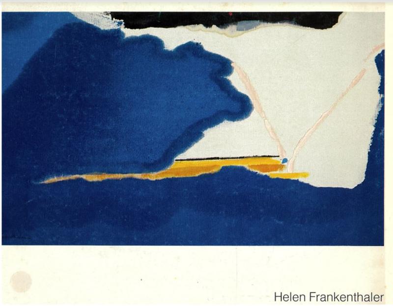 Helen Frankenthaler : a selection of small scale painting 1949-1977 cover