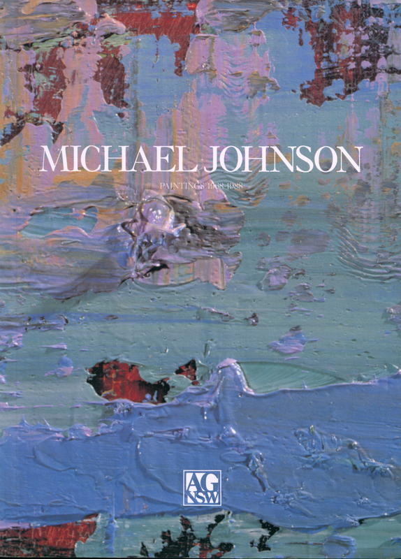 Michael Johnson : paintings 1968-1988 cover