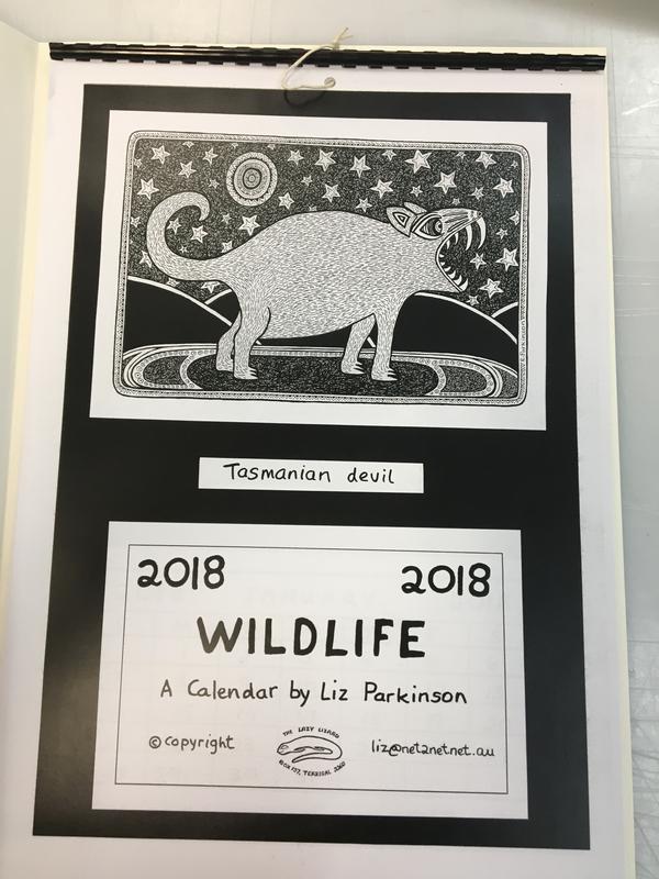 2018 wildlife : a calendar / by Liz Parkinson cover