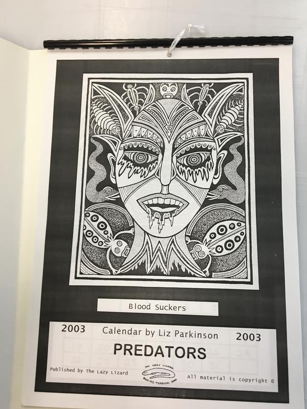 2003 Predators calendar / by Liz Parkinson cover