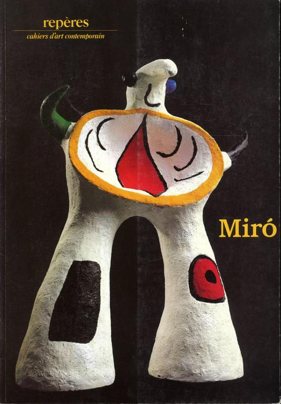 Miró : sculptures / preface de Jean-Christophe Bailly cover