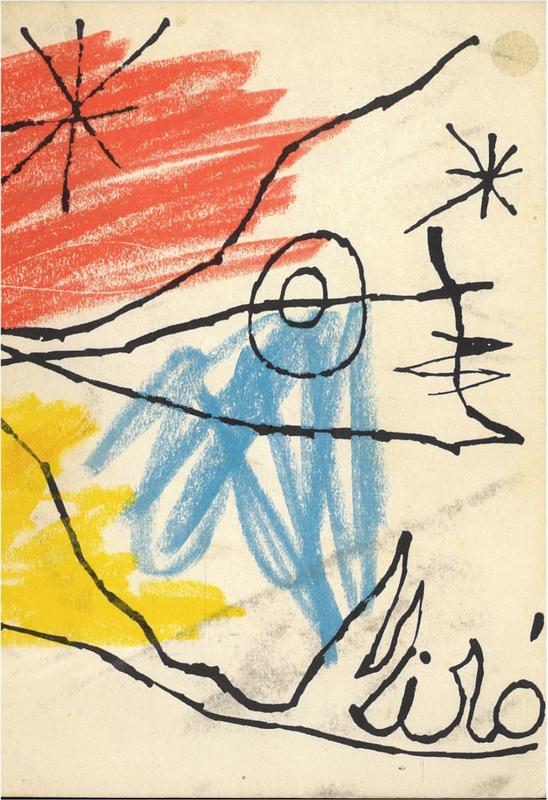 Joan Miró cover