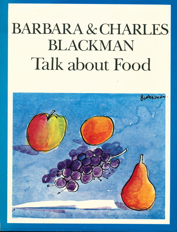 Barbara and Charles Blackman talk about food cover