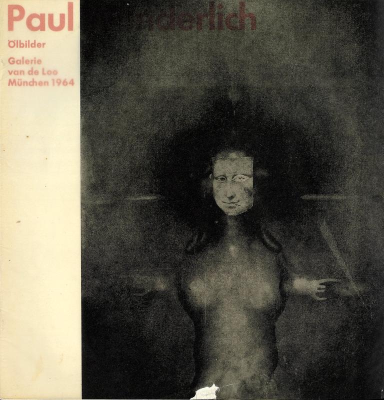 Paul Wunderlich : olbilder cover