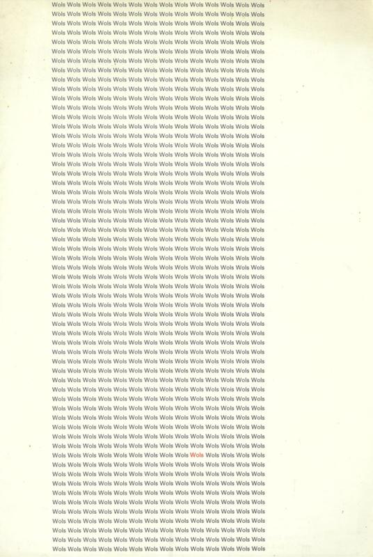 Wols : schilderijen, gouaches, aquarellen, tekeningen cover