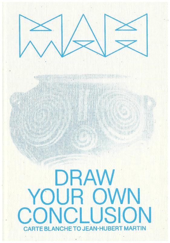 Draw your own conclusion / Jean-Hubert Martin, Marc-Olivier Wahler cover