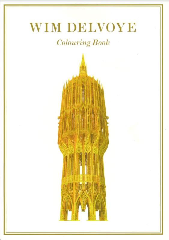 Wim Delvoye : colouring book cover