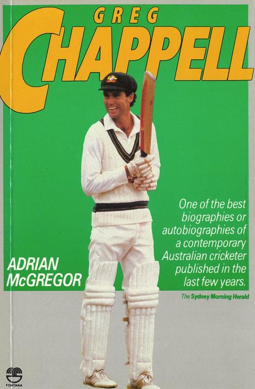 Greg Chappell / Adrian McGregor cover