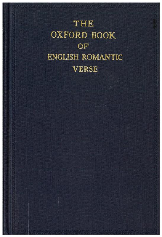 The Oxford book of English verse of the Romantic period, 1798-1837 / chosen by H. S. Milford cover