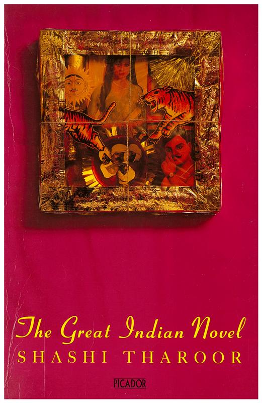 The great Indian novel / Shashi Tharoor cover
