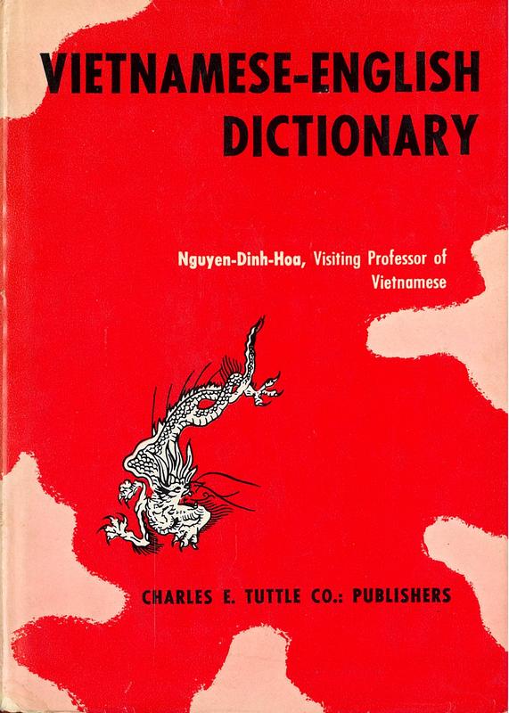 Vietnamese-English dictionary / Nguyen-Dinh-Hoa cover