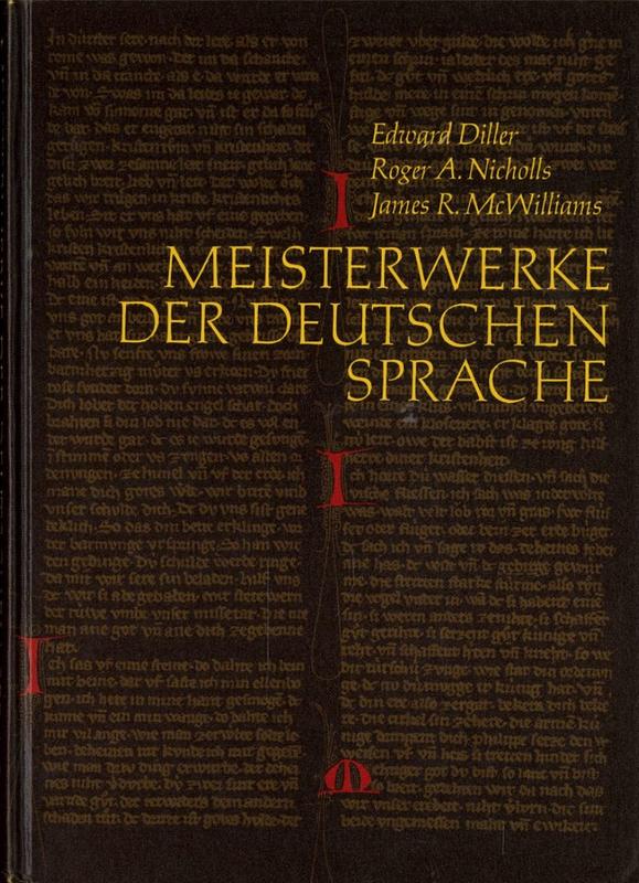 Meisterwerke der Deutschen sprache / Edward Diller, Roger A. Nicholls, James R. McWilliams cover