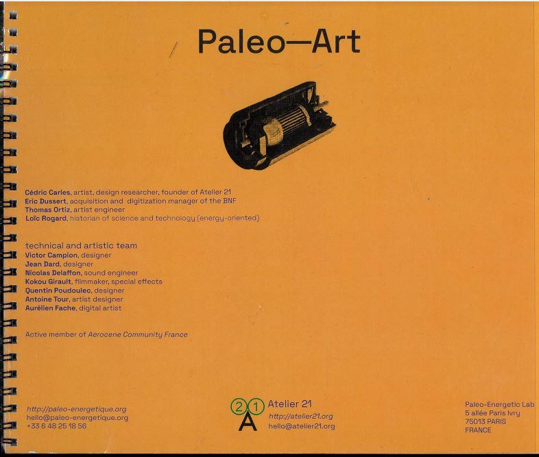 Paleo-art : a counter history of energy innovations / Cedric Carles cover