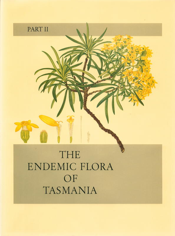 The endemic flora of Tasmania : part II / painted by Margaret Stones ; text by Winifred Curtis cover