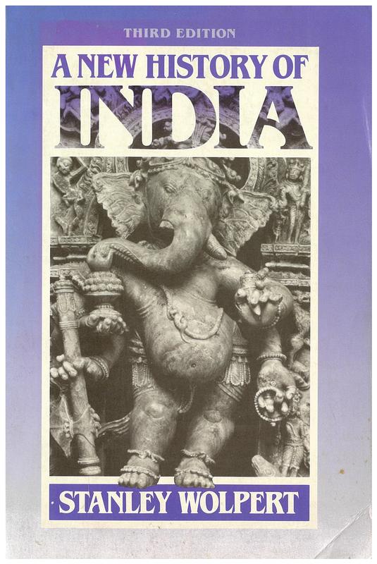 A new history of India / Stanley Wolpert cover