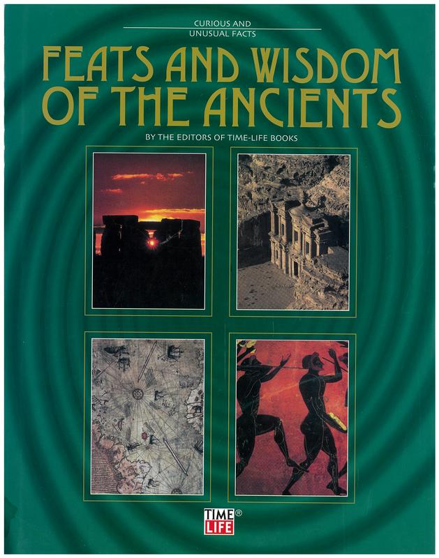 Feats and wisdom of the ancients / by the editors of Time-Life Books cover