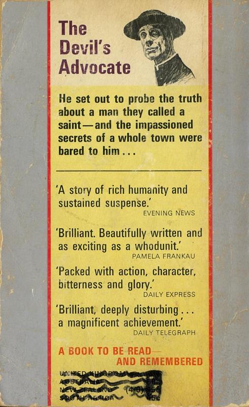 The devil's advocate / Morris West cover